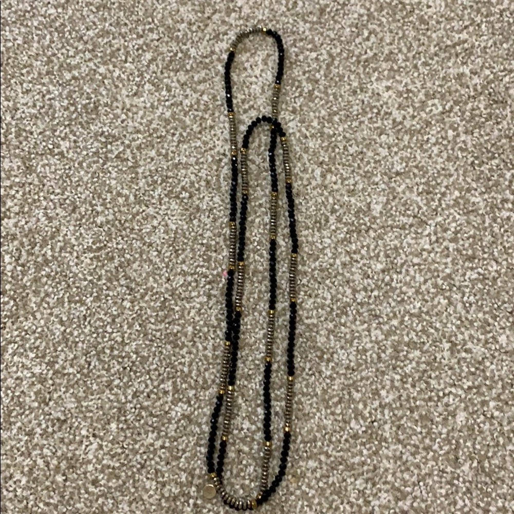 Black and Gold Necklace